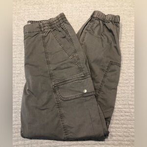 Garage Women’s Charcoal Gray Cargo Pants